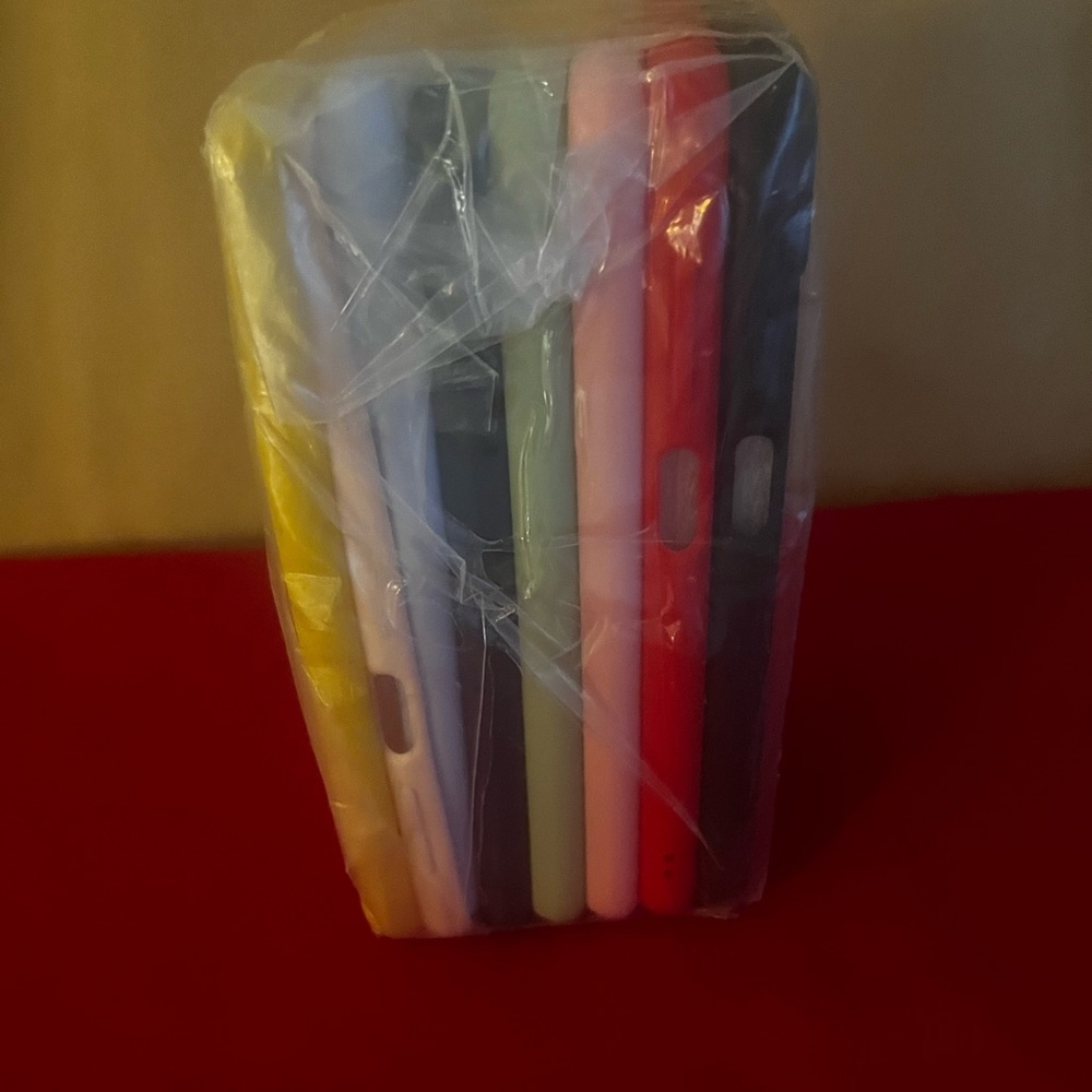 8 Pack Galaxy A12 Silicone Cases